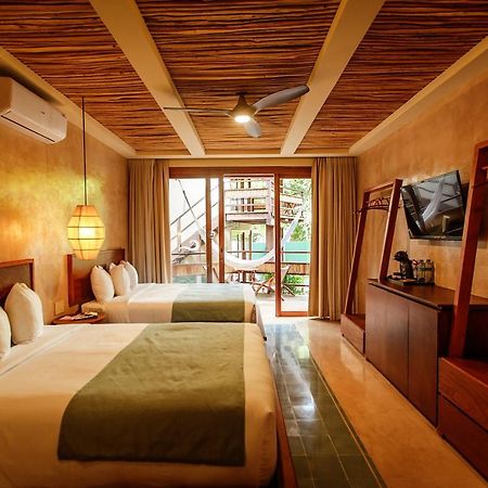 Hotel Carolina Bacalar Eksteriør bilde