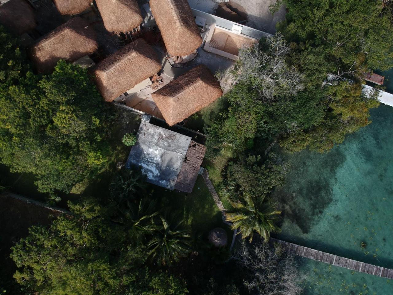 Hotel Carolina Bacalar Eksteriør bilde