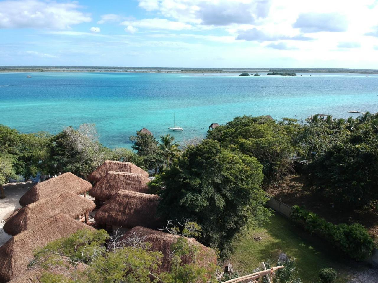 Hotel Carolina Bacalar Eksteriør bilde