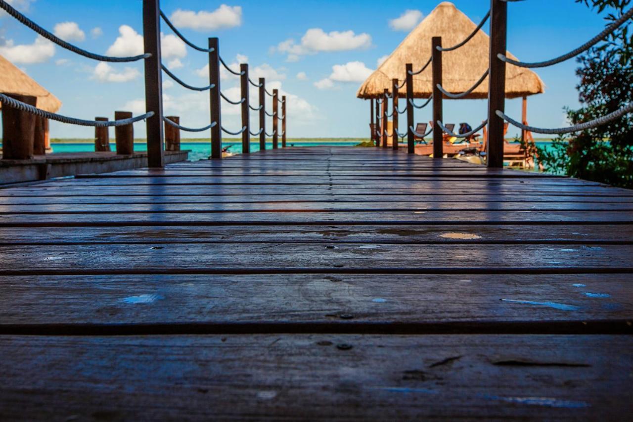 Hotel Carolina Bacalar Eksteriør bilde