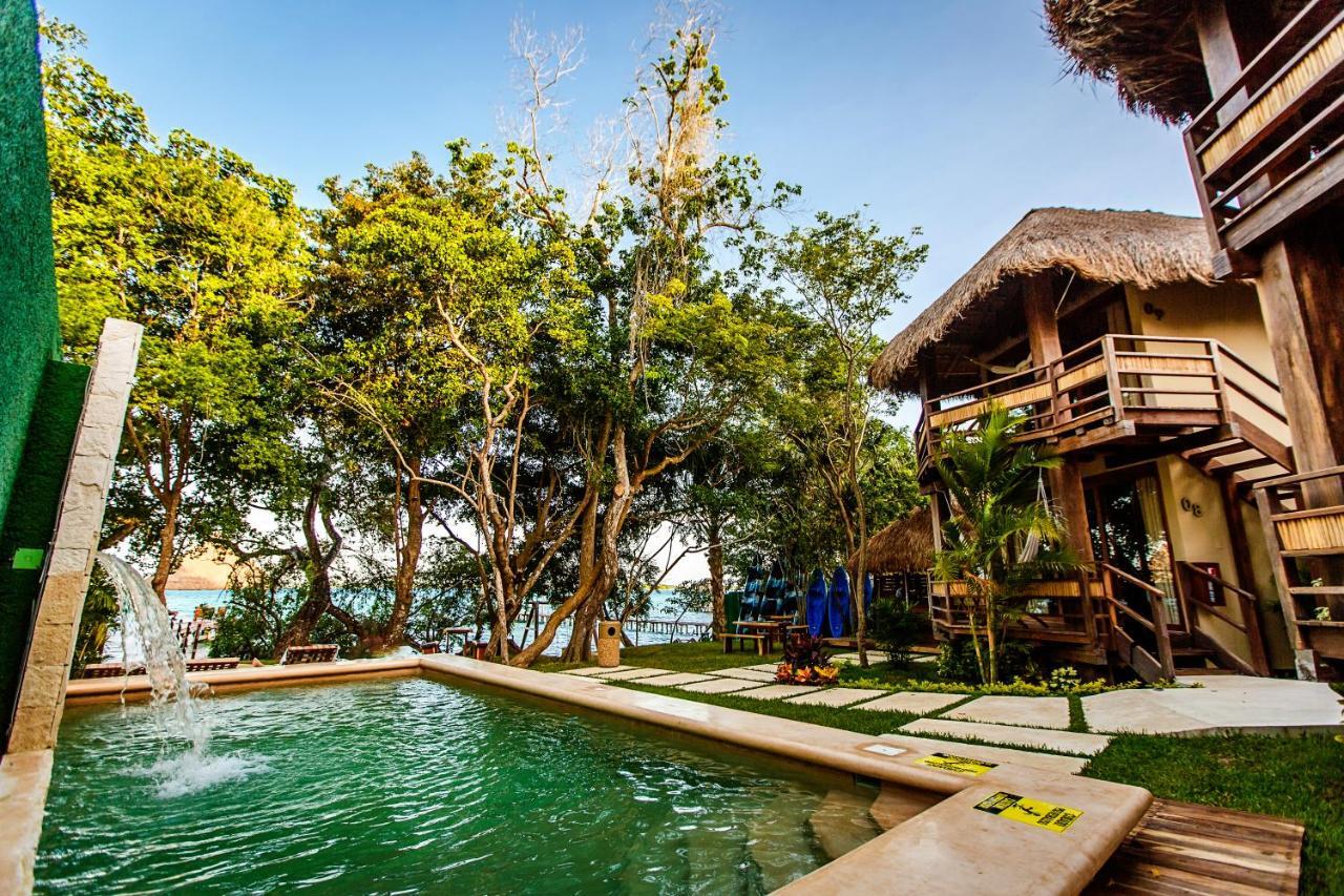 Hotel Carolina Bacalar Eksteriør bilde