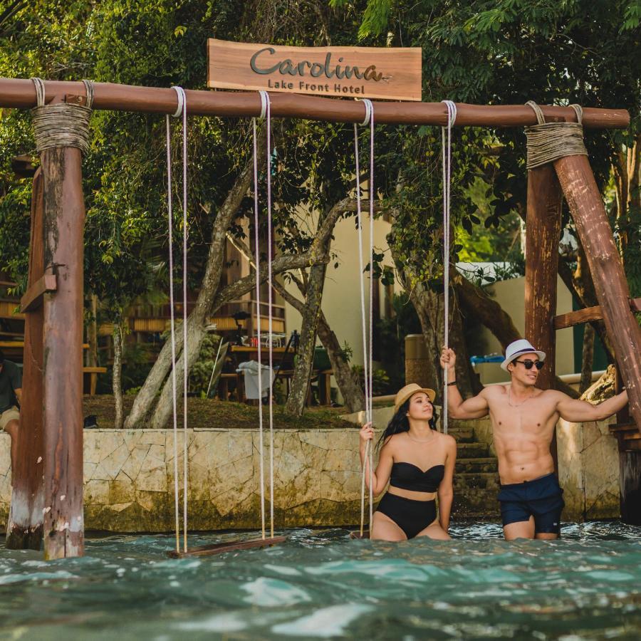 Hotel Carolina Bacalar Eksteriør bilde