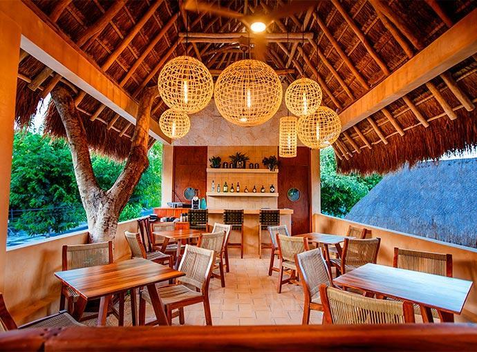 Hotel Carolina Bacalar Eksteriør bilde