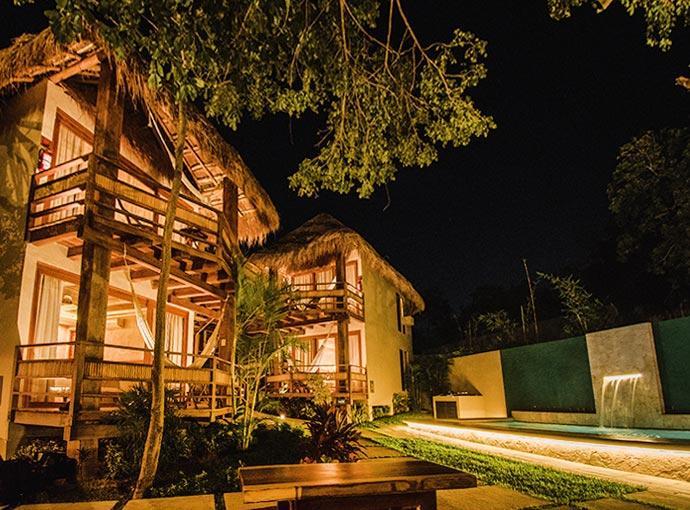 Hotel Carolina Bacalar Eksteriør bilde