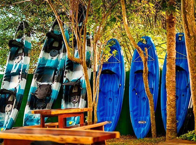 Hotel Carolina Bacalar Eksteriør bilde